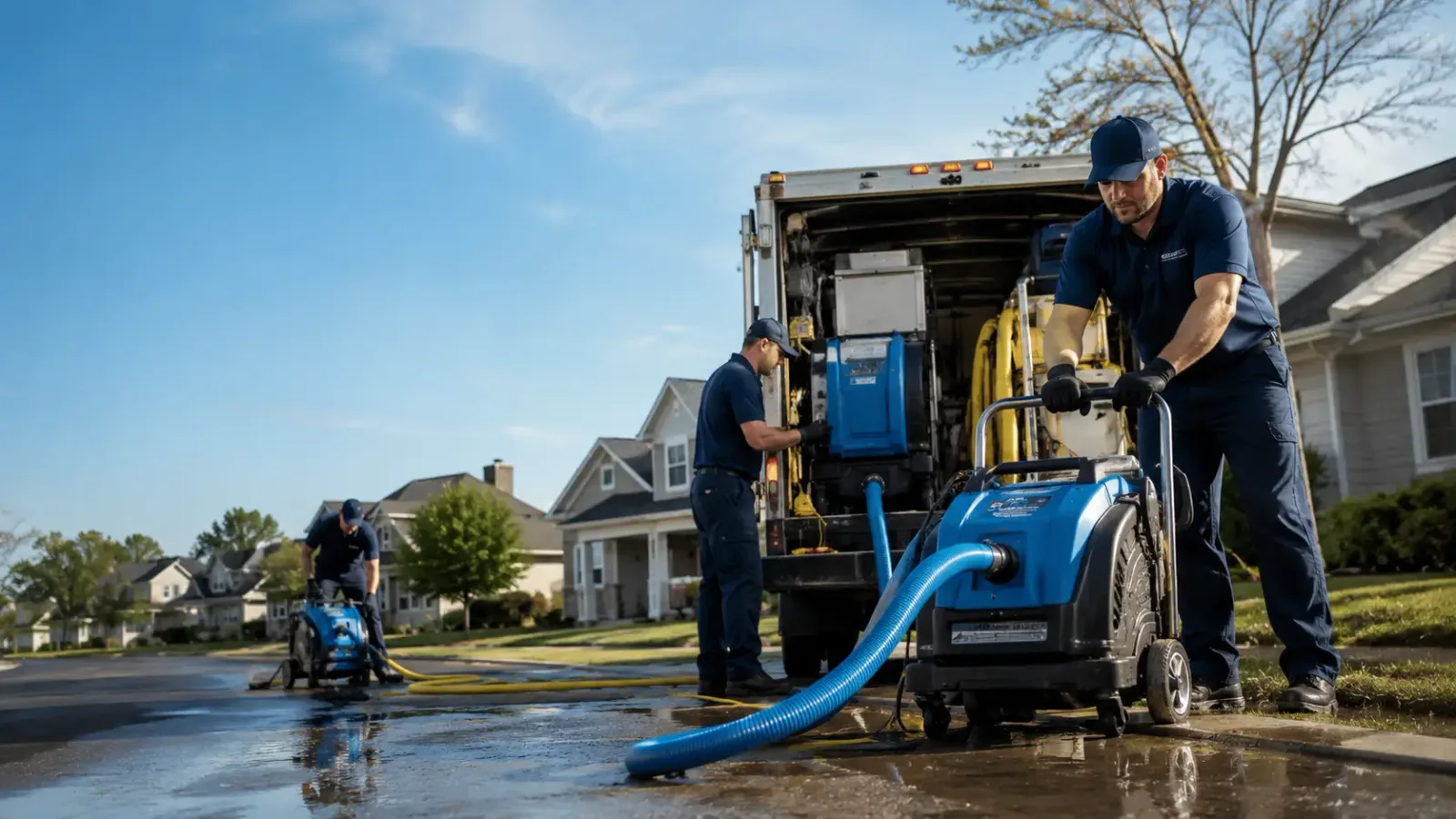 Flood Damage Cleanup in Sand Lake, MI